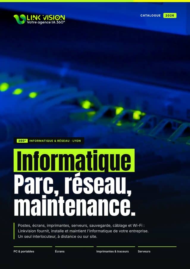 Couverture du catalogue Informatique